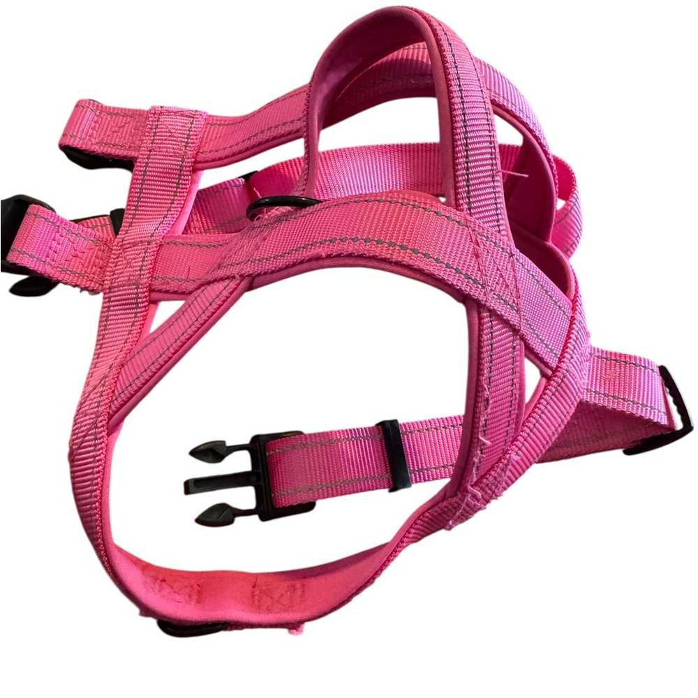 Source Unknown hot Pink medium Dog Harness